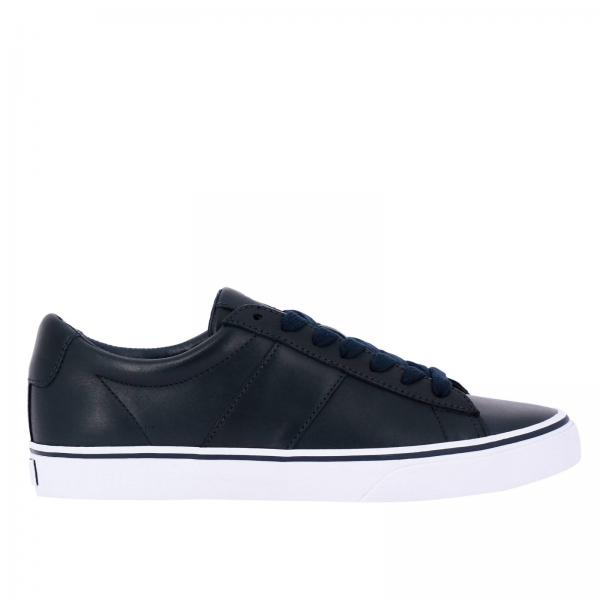 Кроссовки Sayer из кожи с вышивкой логотипа Polo Ralph Lauren