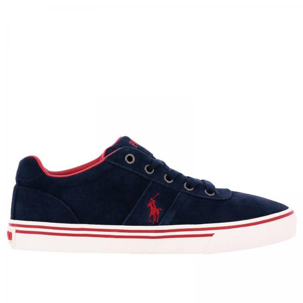 ralph lauren hanford suede trainers