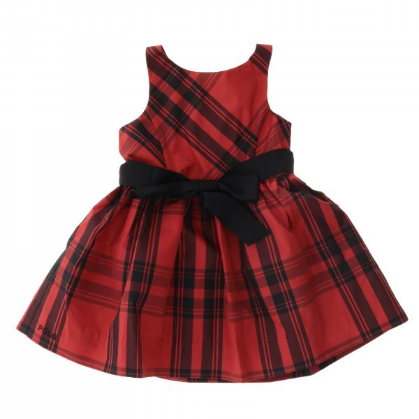 Polo Ralph Lauren Toddler Outlet Dress kids Red Dress Polo Ralph