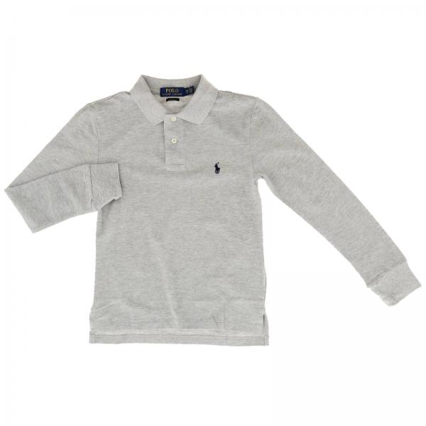 kids blue polo