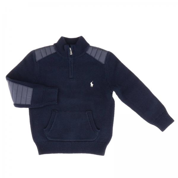 Polo Ralph Lauren Toddler Outlet sweater for boys Blue Polo Ralph