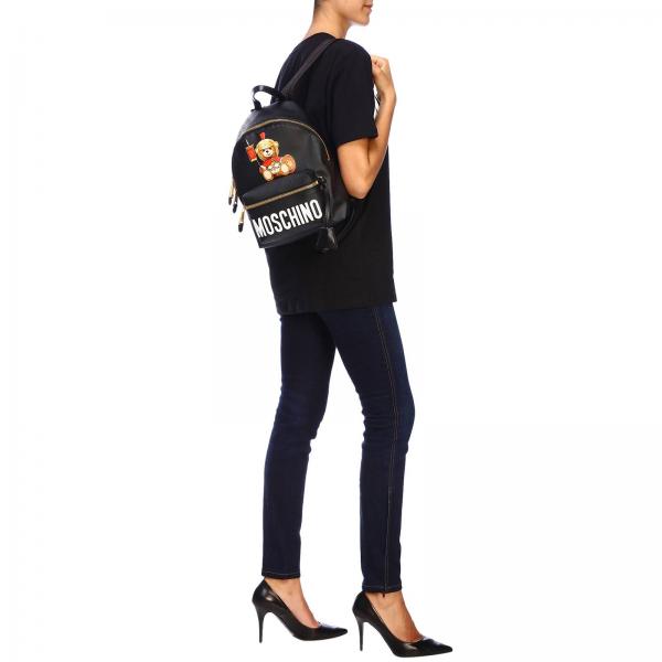 Zaino Donna Stampa 8210 CoutureIn Gladiatore Moschino Sintetica Pelle Con 7633 Teddy mn0wyOPNv8