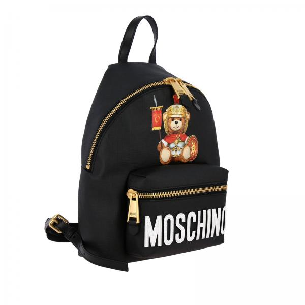 Zaino Donna Stampa 8210 CoutureIn Gladiatore Moschino Sintetica Pelle Con 7633 Teddy mn0wyOPNv8