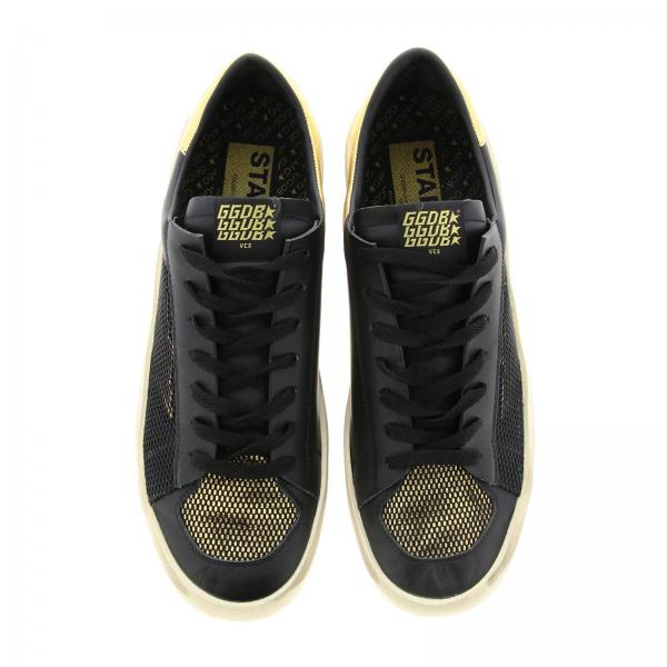 G35ms959 Uomo Con NeroStardan Bicolor In E Rete Pelle C2 Golden Tallone Laminato Goose Sneakers shdCrQt