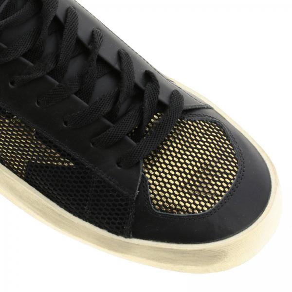 G35ms959 Uomo Con NeroStardan Bicolor In E Rete Pelle C2 Golden Tallone Laminato Goose Sneakers shdCrQt
