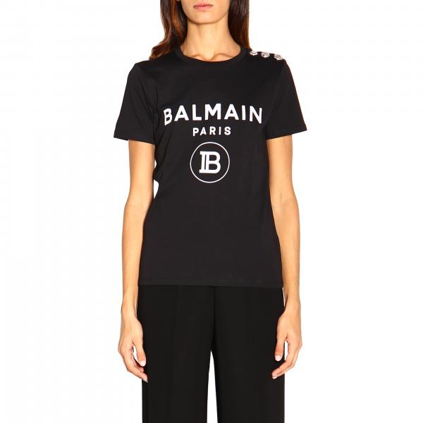 balmain tshirt black