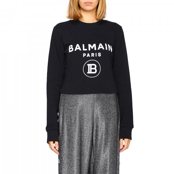 balmain sweatshirt womens