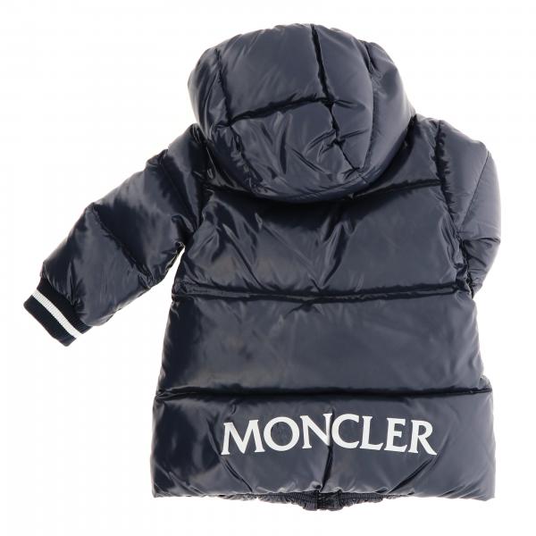 MONCLER jacket for baby Blue Moncler jacket 49964 68950 online on