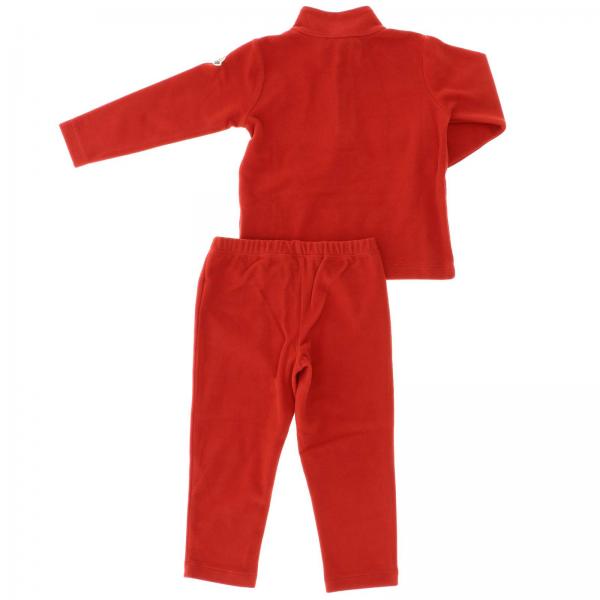 moncler tracksuit red