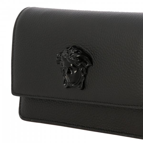 Mini Dvtgh Borsa Con Donna Versace In Medusa NeroPalazzo Martellata Di Testa Dp8e906 A Tracolla Pelle sCdxhQtr