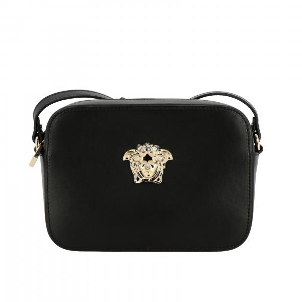 Versace Outlet: mini bag for women - Black | Versace mini bag DP8E663 ...