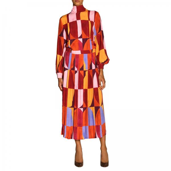 Stella Jean Outlet: Dress women - Multicolor | Dress Stella Jean ...