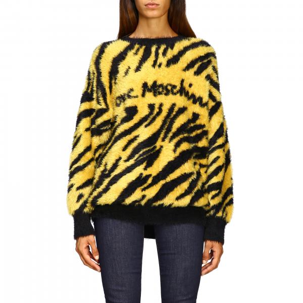 Love Moschino Outlet: sweater for woman - Ocher | Love Moschino sweater