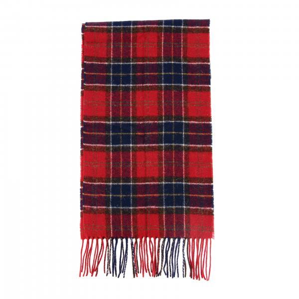 Barbour Outlet: scarf for men - Red | Barbour scarf BAACC0199 SCARF ...