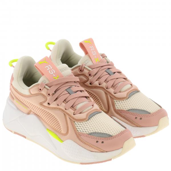 Donna Soft Bicolor Puma In Pelle Sneakers 369819 Case RosaRs E Rete X USzqVMp