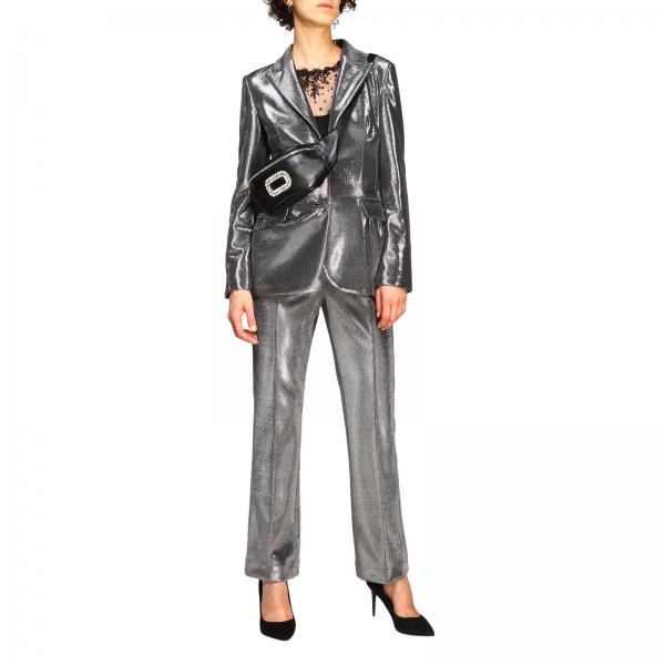 Donna Roger In Vivier Jxv Buckle Strass Rbwamxr0200 Con Pelle Marsupio NeroFanny Viv' XZNnk80wOP