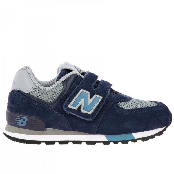 New Balance Outlet: shoes for boys - Blue | New Balance shoes IV574 ...