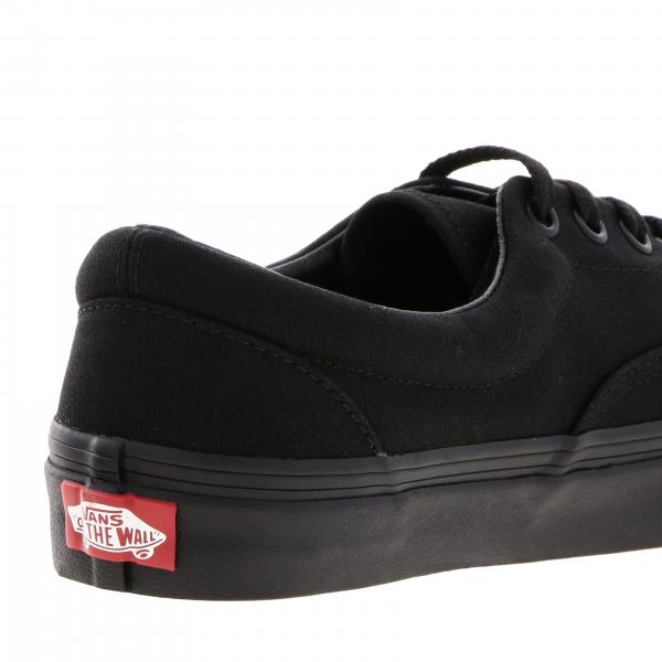 ladies vans black trainers