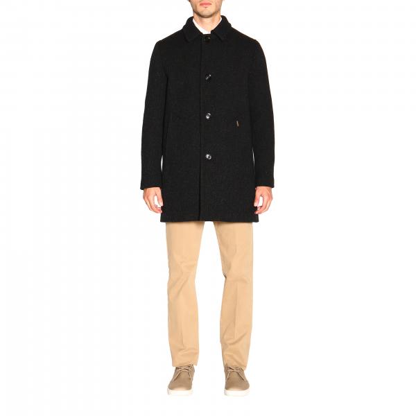 Palto' Outlet: Coat man - Blue | Palto' Coat ALFREDO CHEVRON online at ...