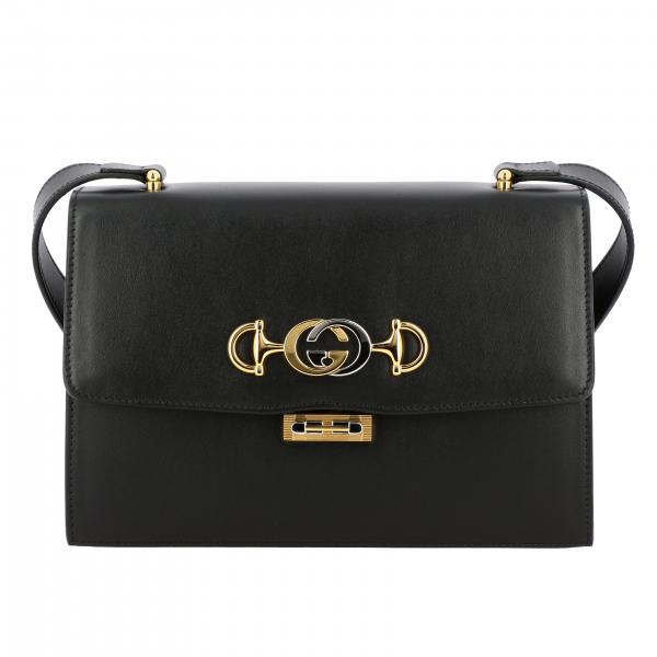 GUCCI: leather bag with shoulder strap | Crossbody Bags Gucci Women ...