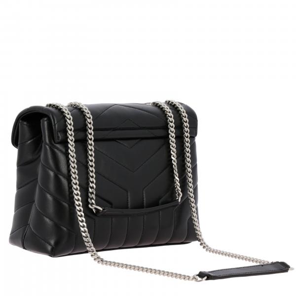 Dv726 Tracolla Borse Donna A Matelassé Pelle In NeroBorsa Loulou Saint Ysl Laurent Monogram 494699 Toy m0Nn8w