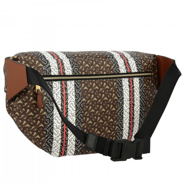 All Con Pelle Marsupio BeigeExtra Stampa Over Burberry Uomo 8021101 In Tb Large BreWdCxo