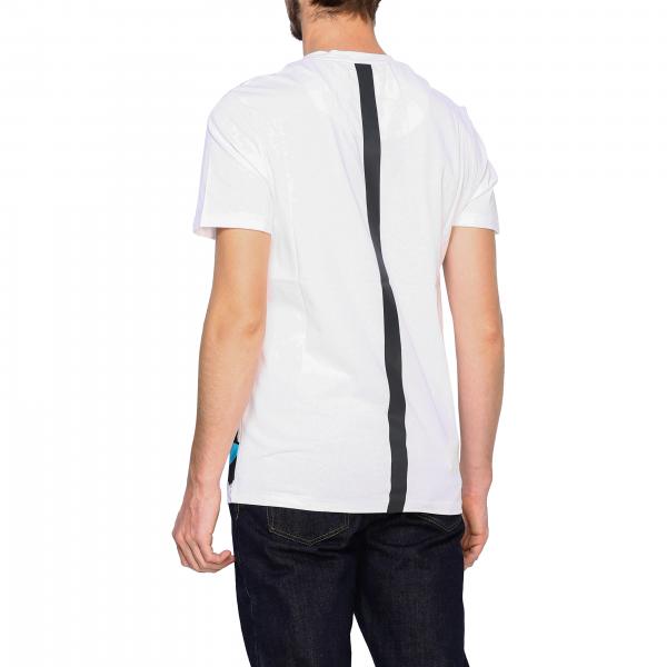 Uomo BiancoA shirt Morello T Fmcf9135ts Maniche Frankie Con Corte Stampa UMzqSpVG