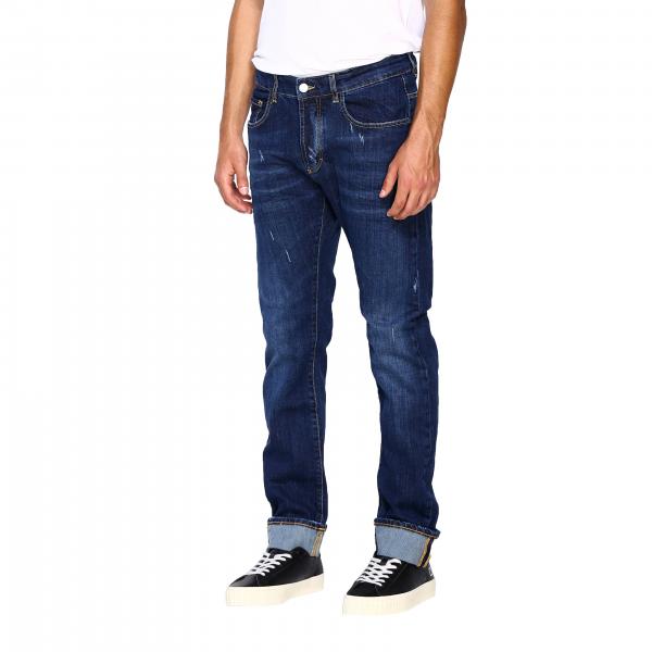 Regular DenimStretch Fit In Jeans Used Morello Fmcf9211je Uomo Frankie Pkw08nO