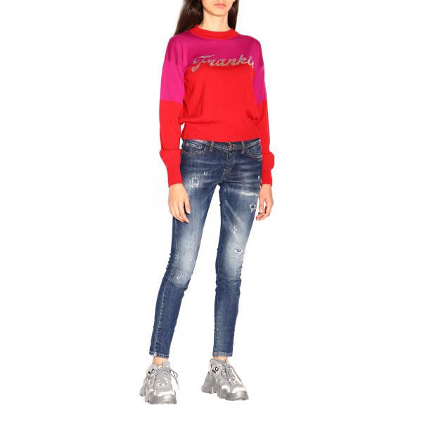 Jeans Skinny Con Donna Fwcf9057je Fit Used DenimStretch Morello In Frankie Rotture wPTiZukXOl