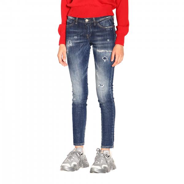 Jeans Skinny Con Donna Fwcf9057je Fit Used DenimStretch Morello In Frankie Rotture wPTiZukXOl
