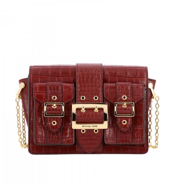 burgundy mini purse