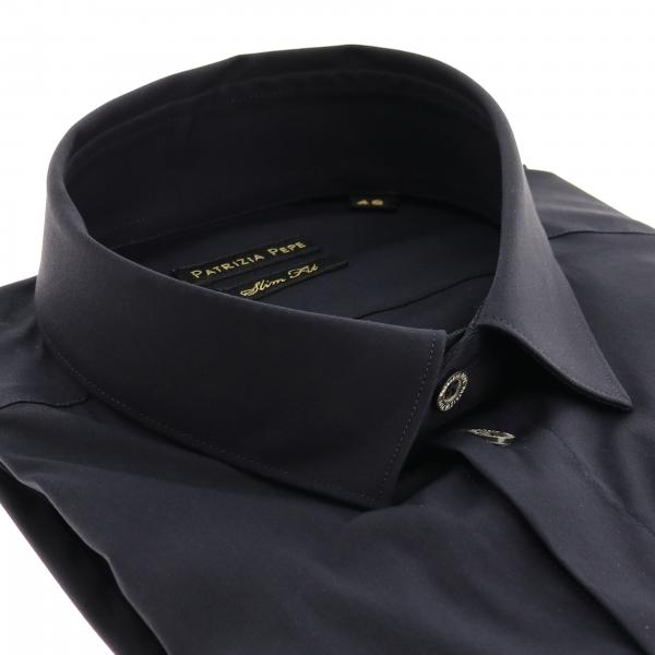 Basic Uomo 5c0055 Camicia Slim Popeline Collo A01 Italiano In Patrizia PepeCon nPNkXZw08O