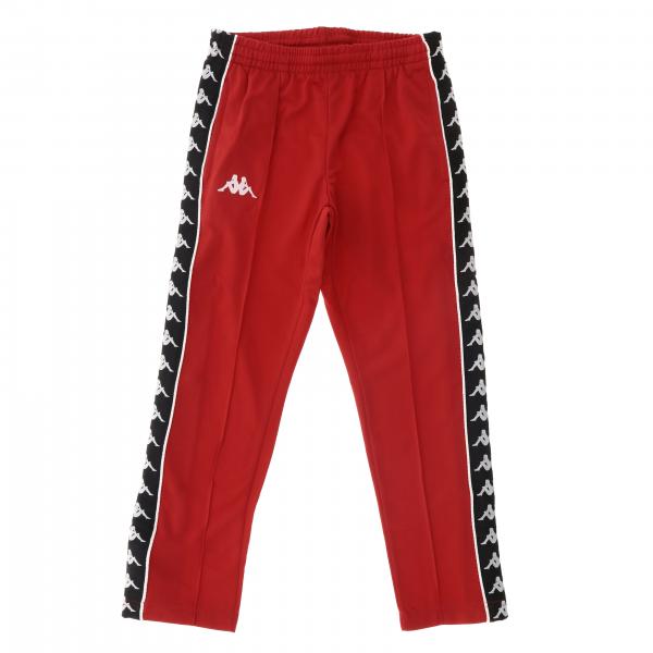 Kappa Outlet: pants boys Red | Kappa 303KUE0 online on GIGLIO.COM