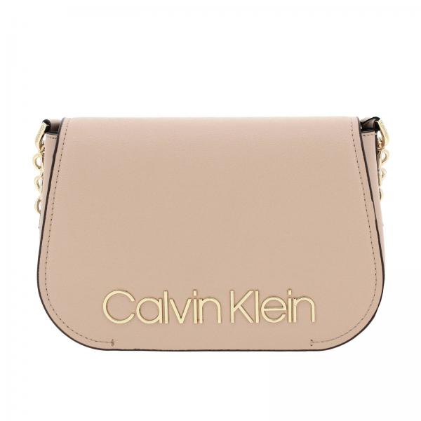 Calvin Borsa Metallico Pelle Con Maxi K60k605374 Donna Logo KleinDressed Up Mini In Ecologica TJc1uK3lF5