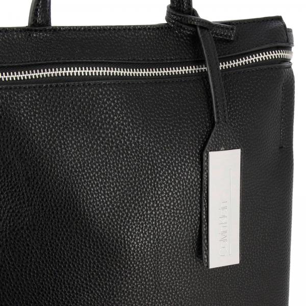NeroSided Con Donna Calvin Ecologica Klein Zaino Pelle In Martellata K60k605317 Zip uTlFJ1cK53