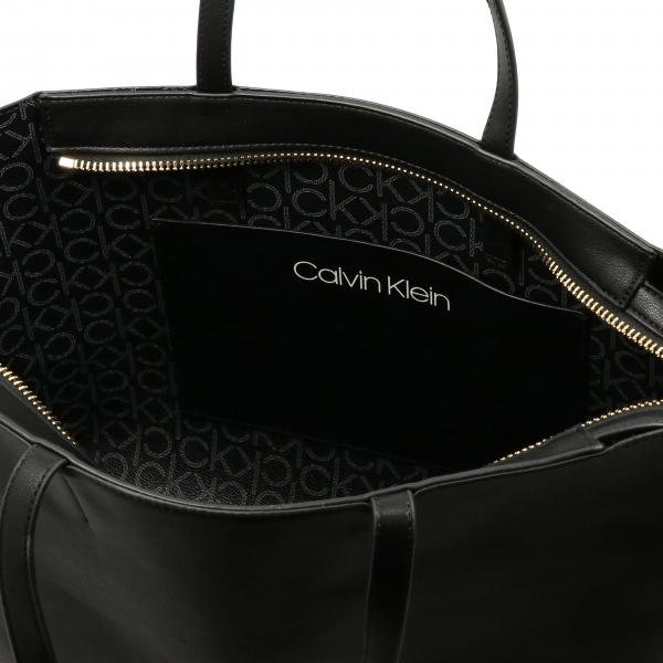 In Donna Shopping Sintetica Clavin Con Pelle Spalla KleinCk A Bag K60k605870 Must Charm Borsa Logato Calvin qzUpMVS