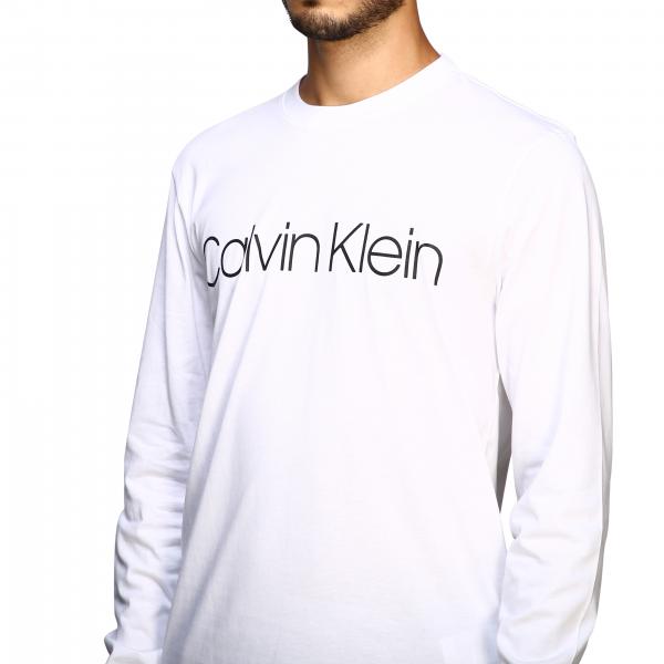 white calvin klein shirt