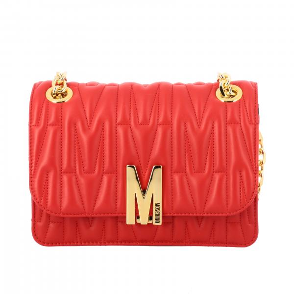 Сумка через плечо из кожи Женское Moschino Couture