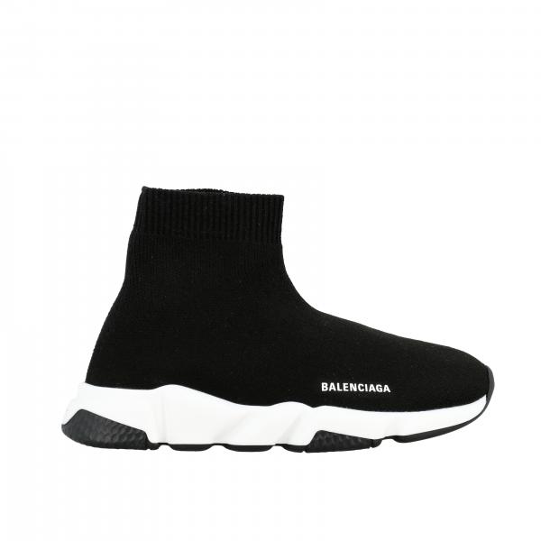 Balenciaga Outlet: Speed sock - Black | Balenciaga shoes 597425 W1702 online on GIGLIO.COM