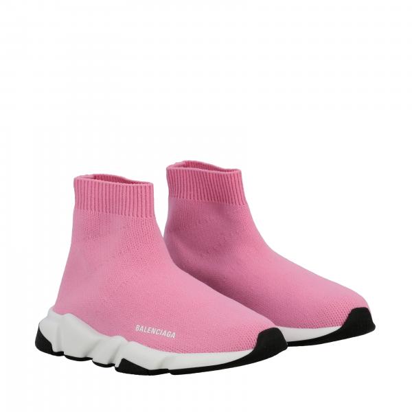 basket balenciaga rose