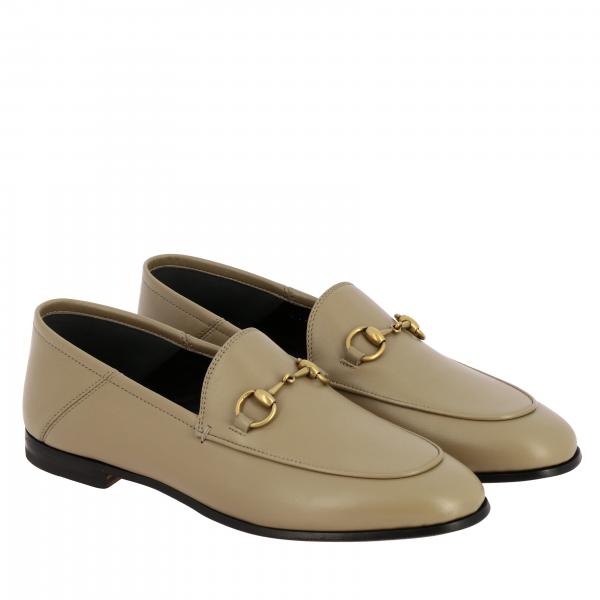 gucci loafer taupe