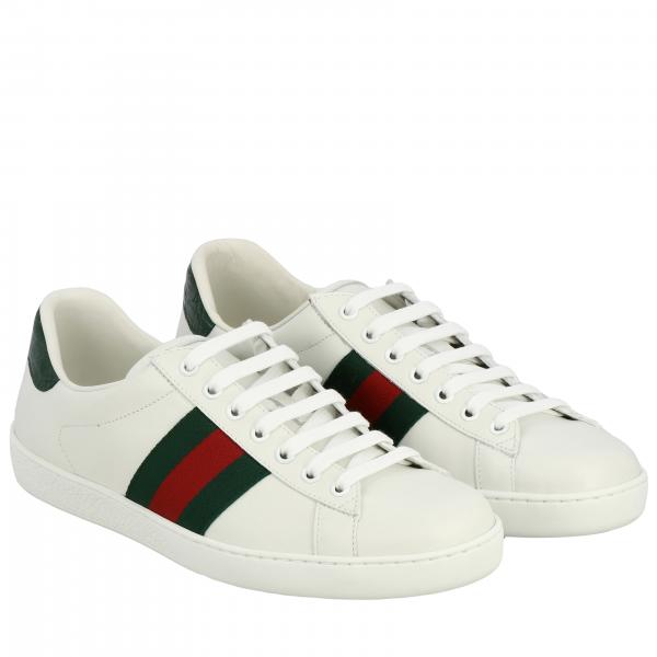 レビュー高評価の商品！-GUCCI スニーカー メンズ グッチ• 中古 古着