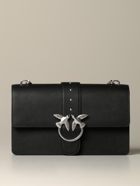 Pinko Love classic simply 1 bag in grained leather