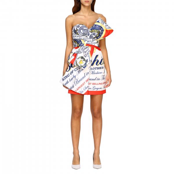 Платье Capsule Collection Moschino X Budweise Женское Moschino Couture