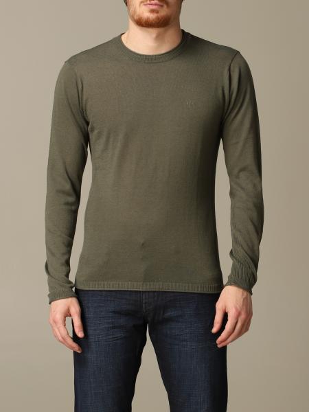 Armani Exchange Outlet: crew neck sweater - Military | Armani Exchange  sweater 3HZM1W ZMN3Z online on 
