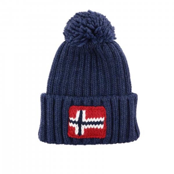 napapijri-outlet-hat-for-man-blue-napapijri-hat-n0ykck-online-on