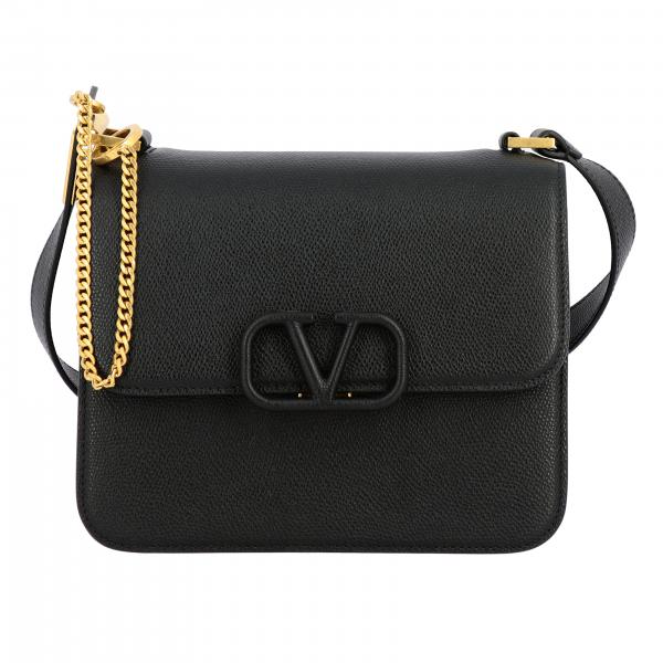 Наплечная сумка V sling Valentino Garavani из зернистой кожи