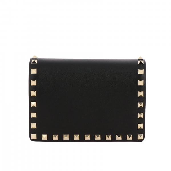Сумка Rockstud Spikes Valentino Garavani из кожи с шипами