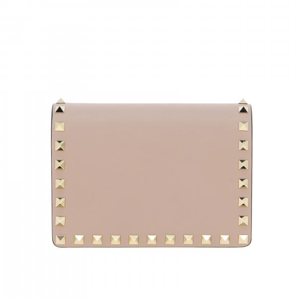 Сумка Rockstud Spikes Valentino Garavani из кожи с шипами