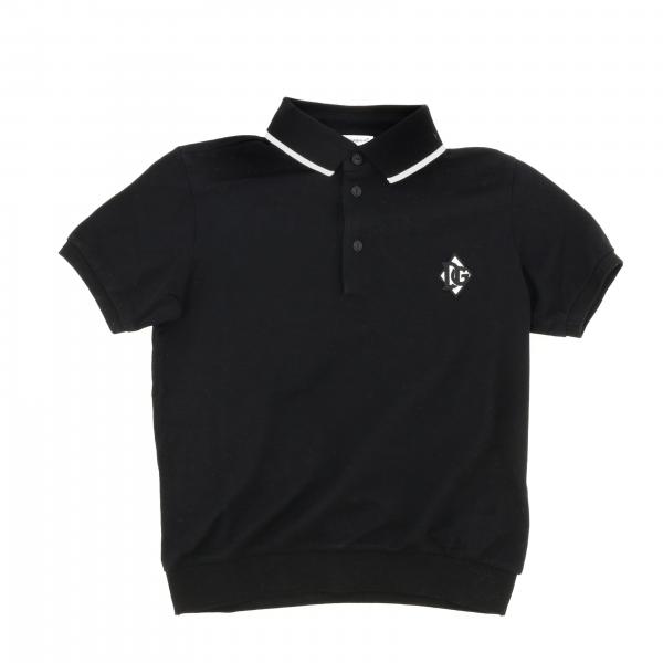 Dolce & Gabbana logo短袖POLO衫